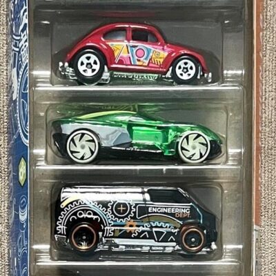 Hot Wheels Car 2023 HW Design Lab Pack of 5