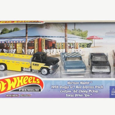 Hotwheels Premium Horizon Hauler Set