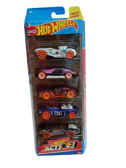 Hotwheels Action 5 Cars Pack image 1