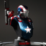 Marvel Iron Man 3 Iron Patriot Scale Collectible Figure image 3