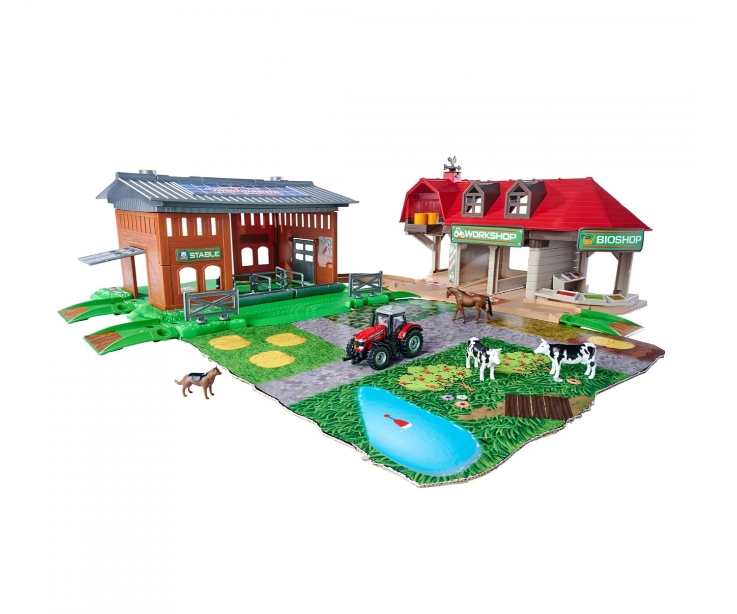 Majorette Creatix Farm Feature-Packed Toy Farm image 1