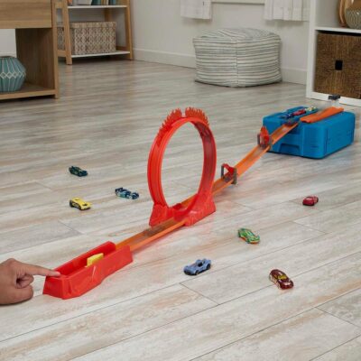 Hot Wheels Fire-Themed Track Set