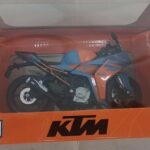 KTM RC 390 Sports Bike Miniature 2022 Model (Blue)