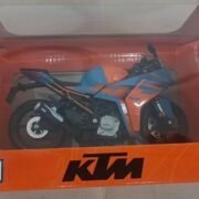 KTM RC 390 Sports Bike Miniature 2022 Model Blue image 3