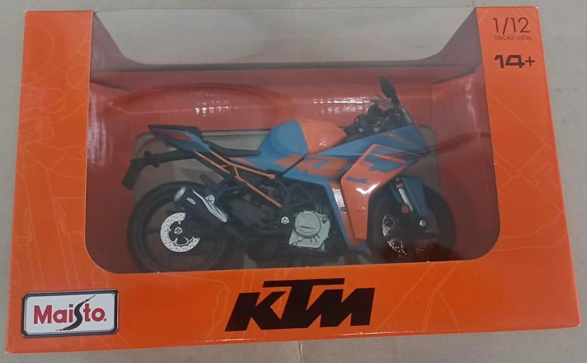 KTM RC 390 Sports Bike Miniature 2022 Model (Blue) image 3