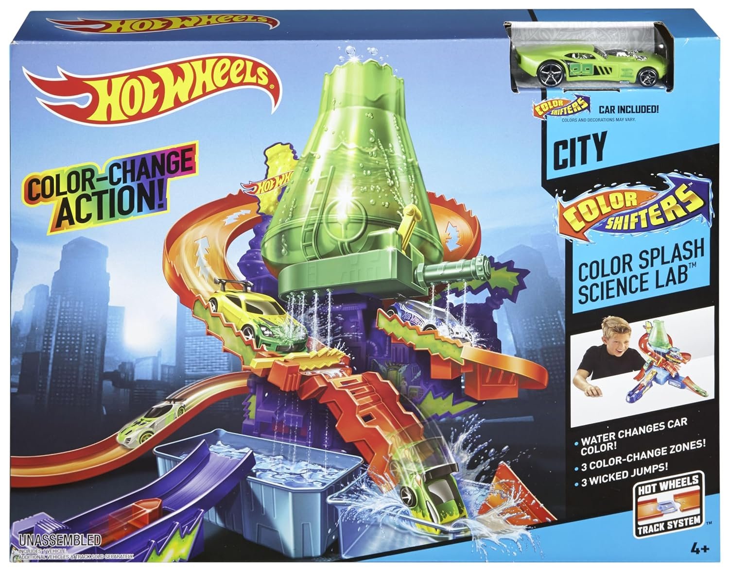 Hot Wheels Shifters Color Science Lab Playset image 1