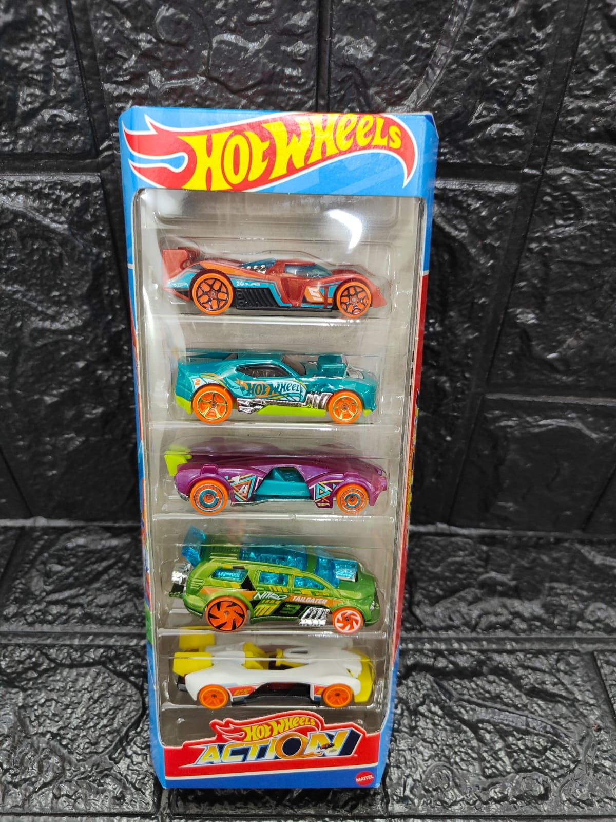 Hotwheels Pack of 5 Action 2024 collection