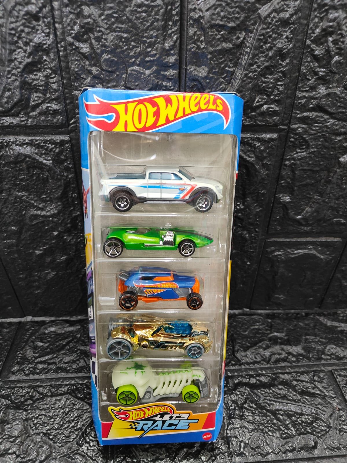 Hotwheels Pack of 5 Lets Race 2024 collection