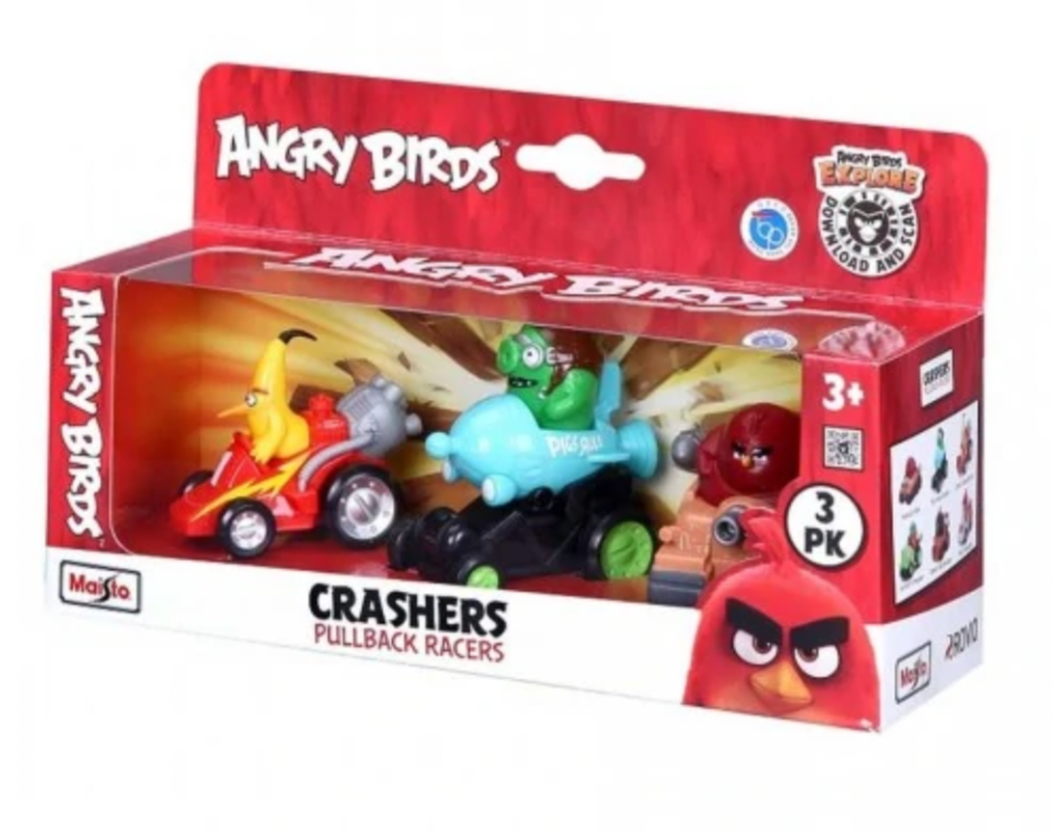 Maisto Angry Birds Crashers Pullback Racers image 2