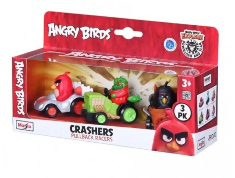 Maisto Angry Birds Crashers Pullback Racers image 3