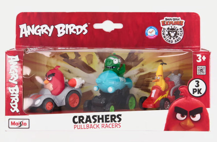 Maisto Angry Birds Crashers Pullback Racers image 4
