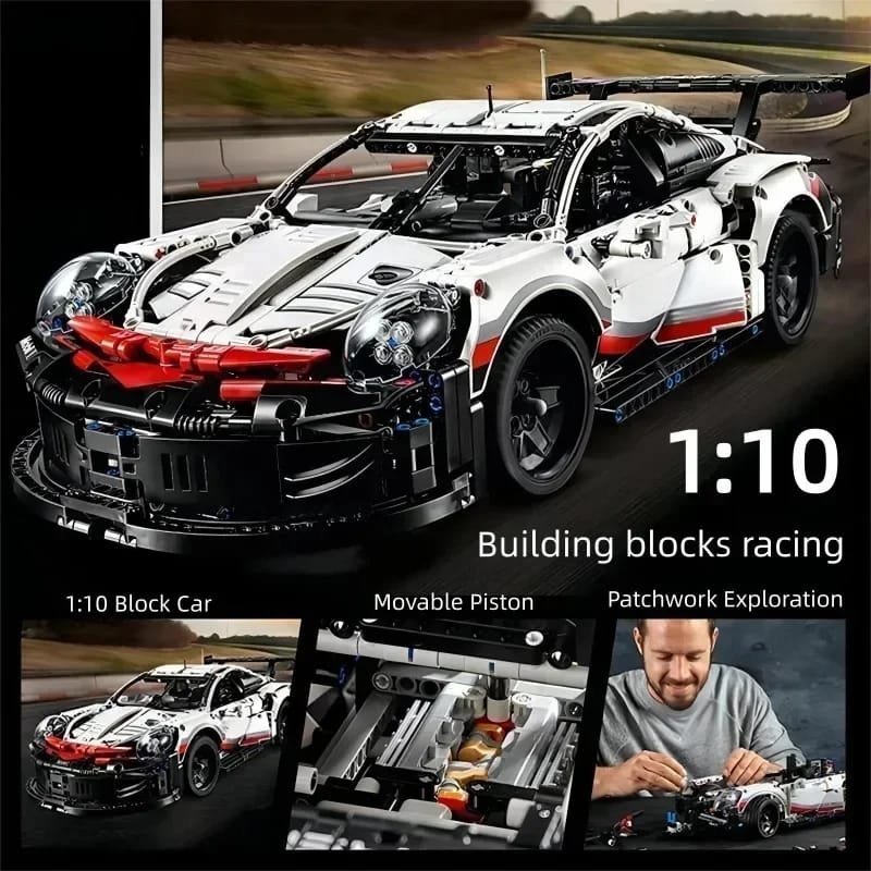 Porsche 911 Building Blocks kit image 2