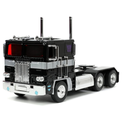 Transformers G1 Nemesis Prime Die-Cast Car - Black (1:24 Scale) Jada Toys