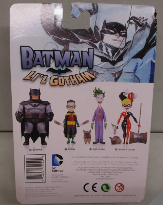 DC Comics Batman Li’l Gotham The Joker action figure image 1
