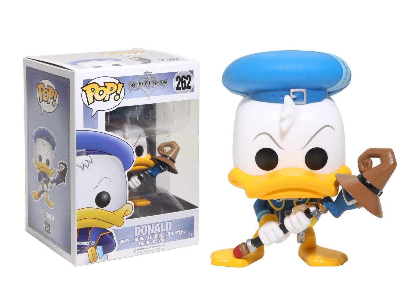 Donald Duck blasts into action in Funko Pop form