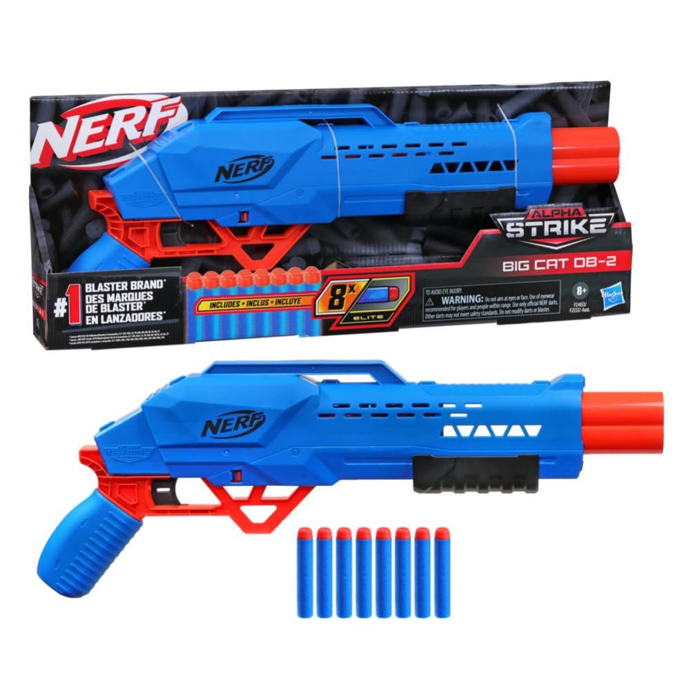 Nerf Alpha Strike Big Cat Db-2 Blaster