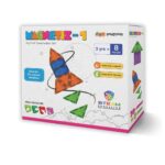 Magnetic Tiles Construction Set for Kids | STEM Learning Activities for Toddlers | Educational Magnetic Building Tiles Set for Kids 3+ Years Old- Multicolor