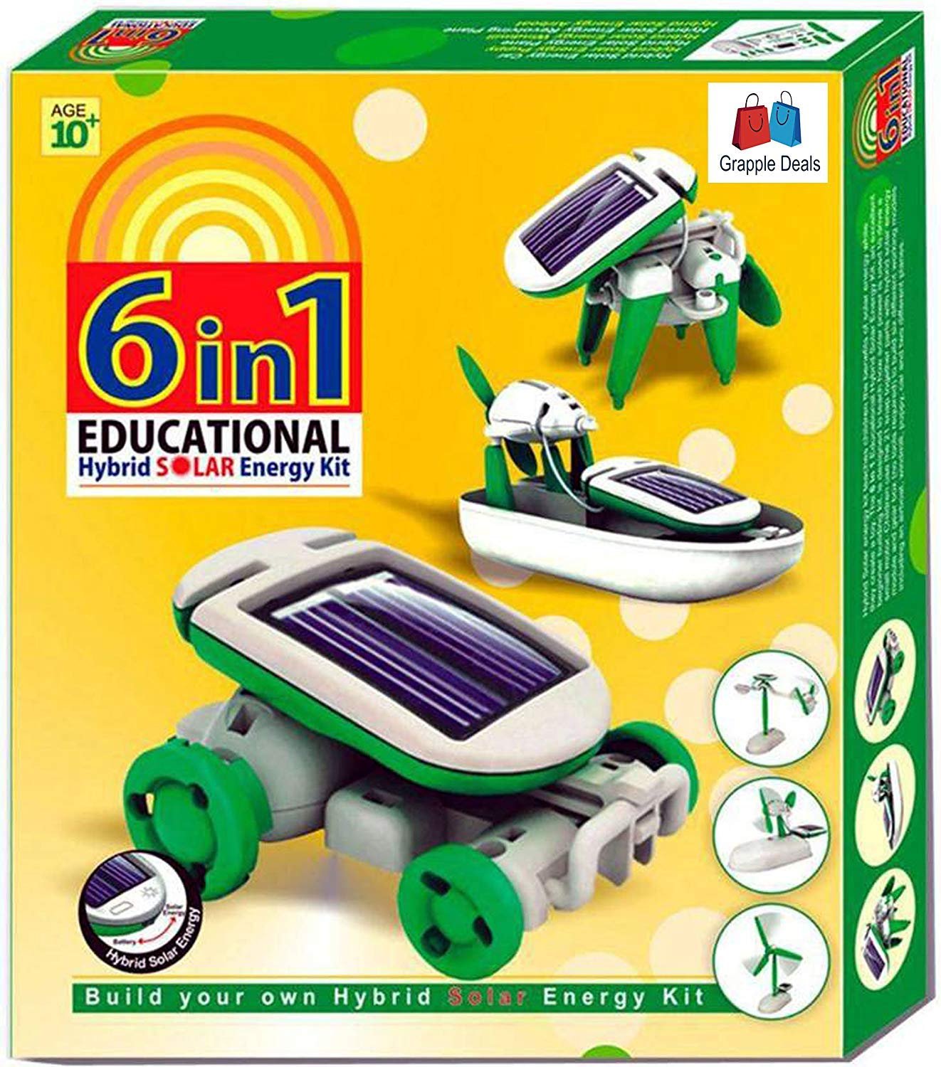6 in 1 Educational Hybrid solar E Kit