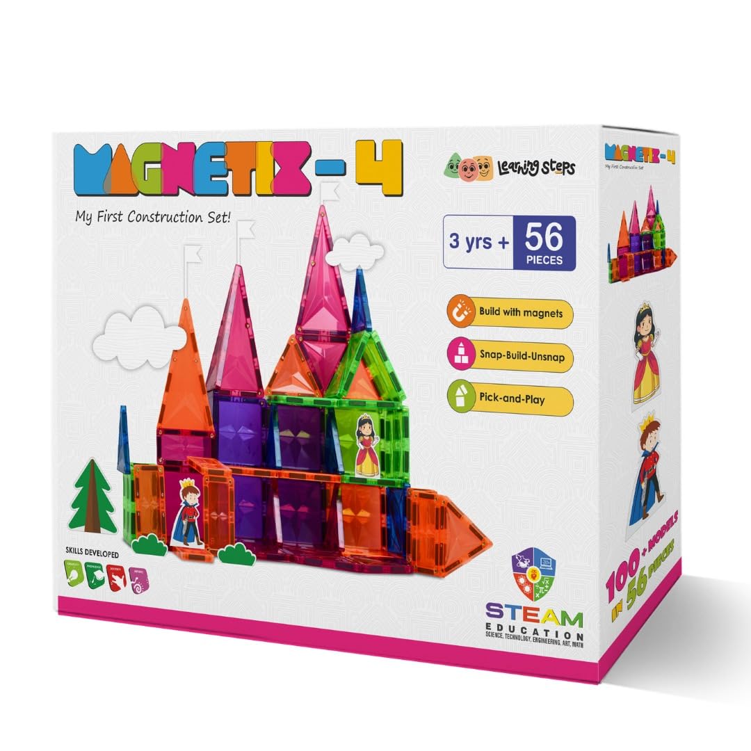 Magnetix| Boys & Girls| construction set| 3 years| Magnetic Tile Toy | magnetic zip| zephyr mechanix 4