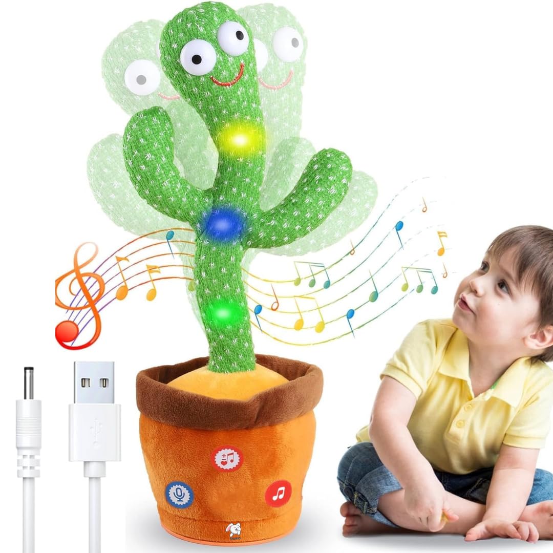 Rechargeable Toys Talking Cactus Baby Toys