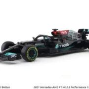 2021 Mercedes-AMG F1 W12 E Performance #77 Valtteri Bottas 1:43 Bburago Scale Model