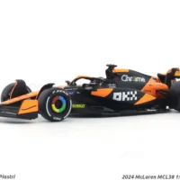 2024 McLaren MCL38 No. 81 Oscar Piastri 1:43 Bburago Formula 1 Diecast Scale Model Car