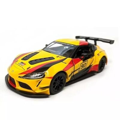 Mayatra's Kinsmart Toyota GR Supra Racing Concept 1:36 Diecast Model Yellow