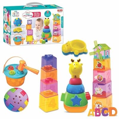 Toymate Kiddy's Play World 6-in-1 Activity Set