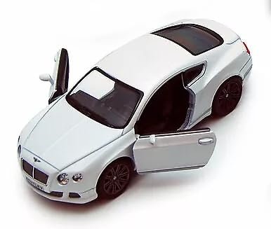 Mayatra's Kinsmart 2012 Bentley Continental GT Speed 1:38 Diecast Model White