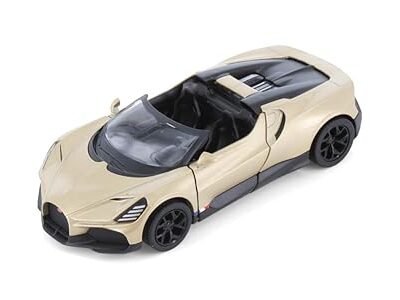 Mayatra's Bugatti Mistral 1:36 Diecast Model Gold