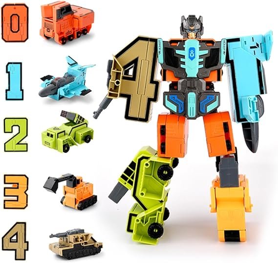 Digital Robot Children's Math Toy