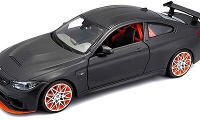 Maisto 1/24 BMW M4 GTS Matte Grey Diecast Model