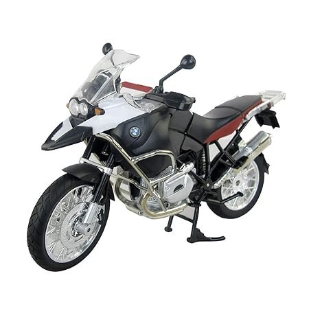 1:9 BMW R-1200 Super Bike Diecast Model White