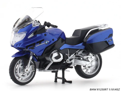 BMW R1250RT Blue MSZ Diecast Model Bike