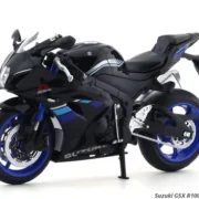 Suzuki GSX R1000 Black 1:12 MSZ Diecast Scale Model Bike – Premium Collectible