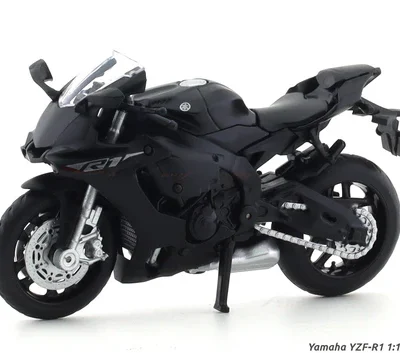 Yamaha YZF-R1 Matte Black 1:18 MSZ